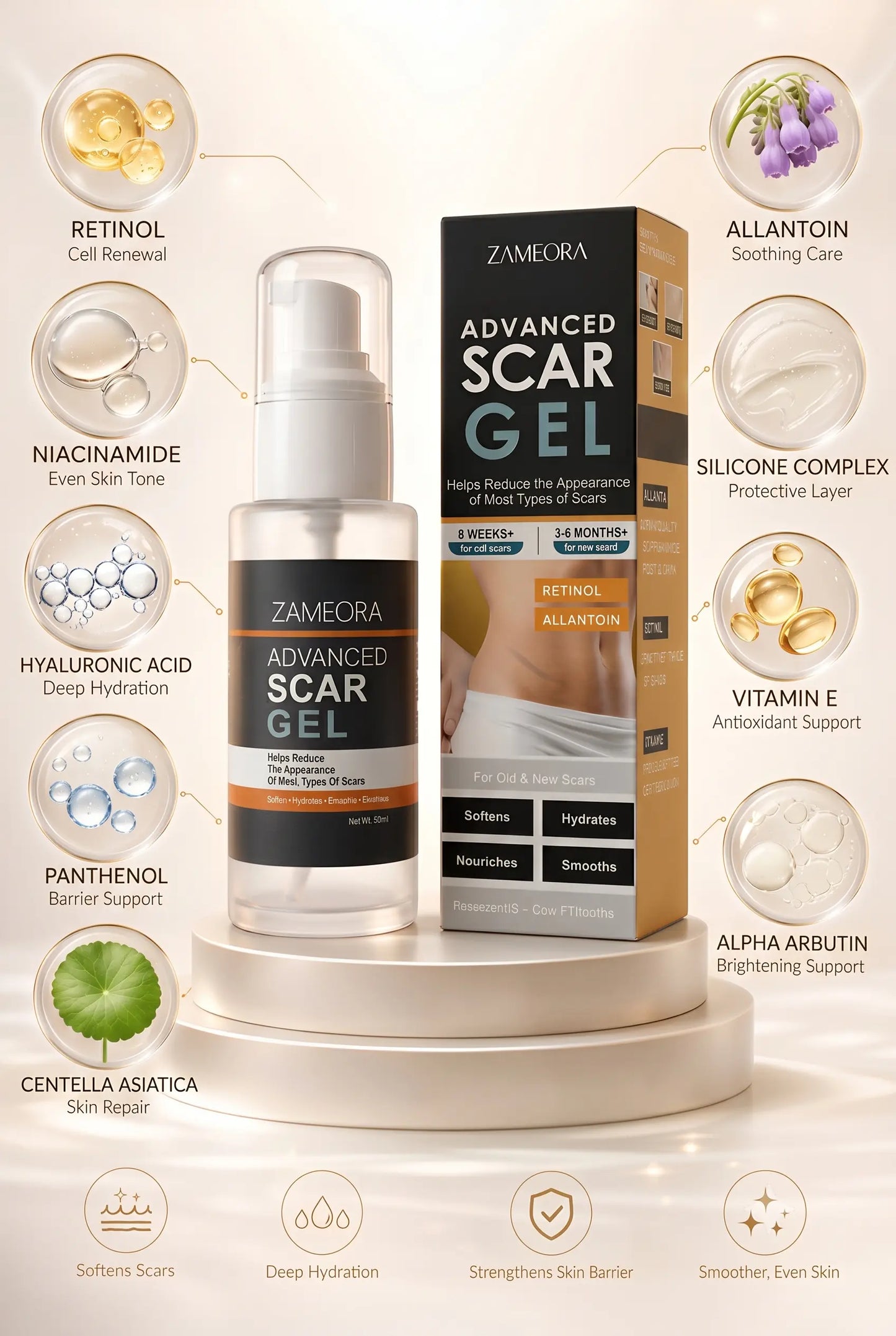 Zameora™ Advanced Scar Gel